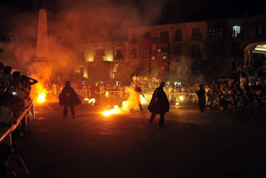 Todas las fotos de los Correfoc en la Plaza de Navarra de las Fiestas de Tafalla 2019 en el Diario de Navarra