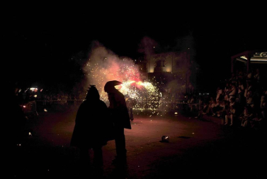 Todas las fotos de los Correfoc en la Plaza de Navarra de las Fiestas de Tafalla 2019 en el Diario de Navarra