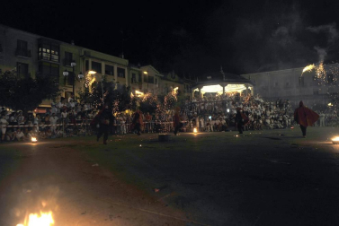 Todas las fotos de los Correfoc en la Plaza de Navarra de las Fiestas de Tafalla 2019 en el Diario de Navarra