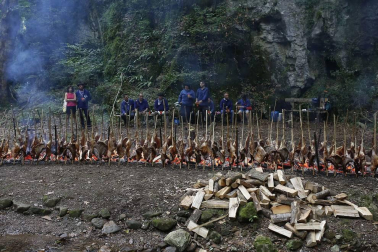 Fotos del zikiro celebrado en Zugarramurdi