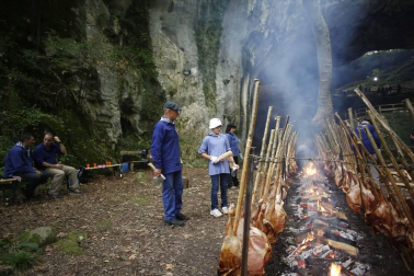 Fotos del zikiro celebrado en Zugarramurdi