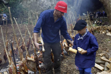 Fotos del zikiro celebrado en Zugarramurdi