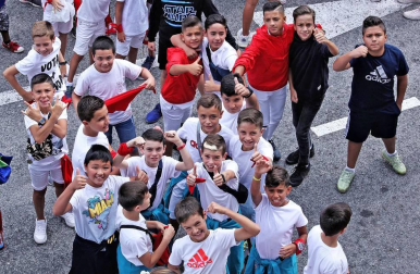 Fotos del cohete de fiestas de Noáin
