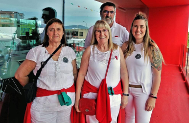 Fotos del cohete de fiestas de Noáin
