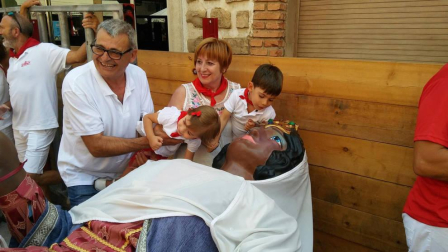 Fotos de la despedida de los Gigantes en Murchante