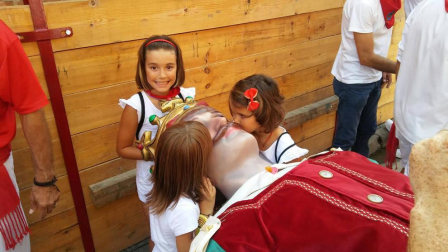 Fotos de la despedida de los Gigantes en Murchante