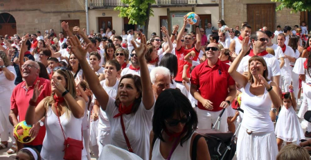 Fotos del cohete de fiestas de Allo