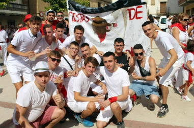 Fotos del cohete de fiestas de Allo