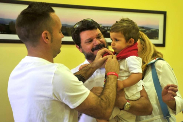 Galería de fotos del cohete de fiestas de Barasoain, el 23 de agosto de 2019