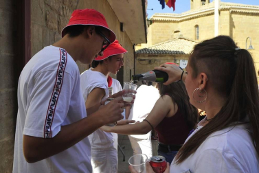 Galería de fotos del cohete de fiestas de Barasoain, el 23 de agosto de 2019