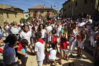 Galería de fotos del cohete de fiestas de Barasoain, el 23 de agosto de 2019