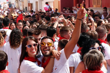 Todas las fotos del cohete de Fiestas de Ribaforada 2019 en honor a San Bartolomé en el Diario de Navarra