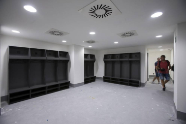 Galería de fotos del estado de las obras en el estadio pamplonés.