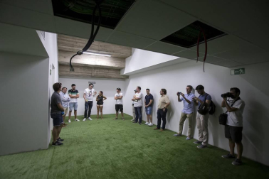 Galería de fotos del estado de las obras en el estadio pamplonés.