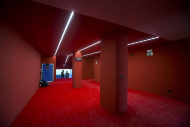 Galería de fotos del estado de las obras en el estadio pamplonés.