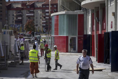 Galería de fotos del estado de las obras en el estadio pamplonés.