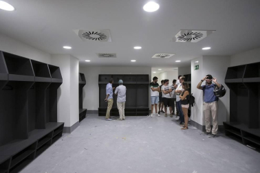 Galería de fotos del estado de las obras en el estadio pamplonés.