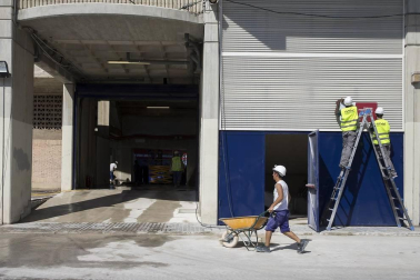 Galería de fotos del estado de las obras en el estadio pamplonés.