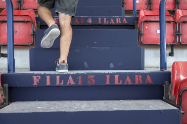 Galería de fotos del estado de las obras en el estadio pamplonés.
