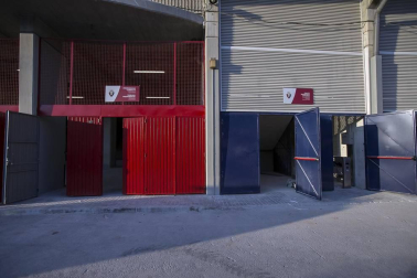 Galería de fotos del estado de las obras en el estadio pamplonés.