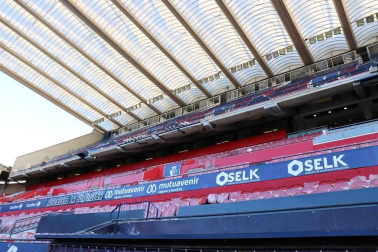 Galería de fotos del estado de las obras en el estadio pamplonés.