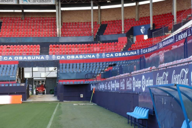 Galería de fotos del estado de las obras en el estadio pamplonés.