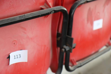 Galería de fotos del estado de las obras en el estadio pamplonés.