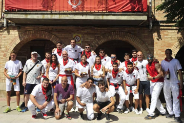 Galería de fotos del lanzamiento de 'rabiosa' de fiestas de Marcilla 2019