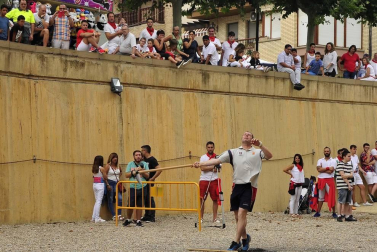 Galería de fotos del lanzamiento de 'rabiosa' de fiestas de Marcilla 2019