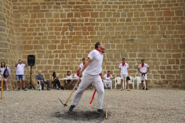 Galería de fotos del lanzamiento de 'rabiosa' de fiestas de Marcilla 2019