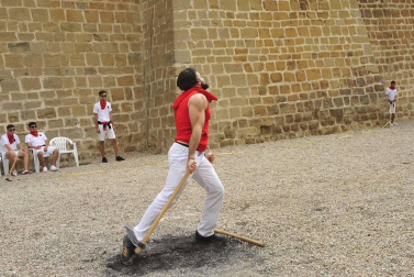 Galería de fotos del lanzamiento de 'rabiosa' de fiestas de Marcilla 2019