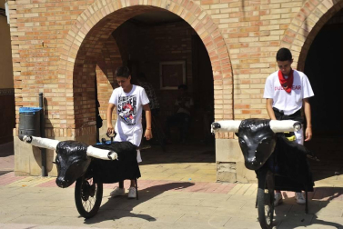 Galería de fotos del lanzamiento de 'rabiosa' de fiestas de Marcilla 2019