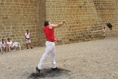 Galería de fotos del lanzamiento de 'rabiosa' de fiestas de Marcilla 2019