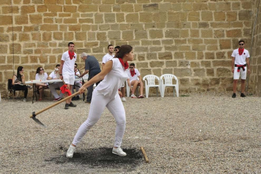 Galería de fotos del lanzamiento de 'rabiosa' de fiestas de Marcilla 2019