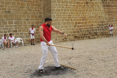 Galería de fotos del lanzamiento de 'rabiosa' de fiestas de Marcilla 2019