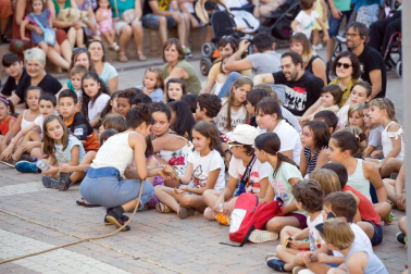 Fotos del XIII Festival de Circo de Navarra de este miércoles en Tudela.