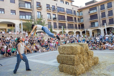 Fotos del XIII Festival de Circo de Navarra de este miércoles en Tudela.