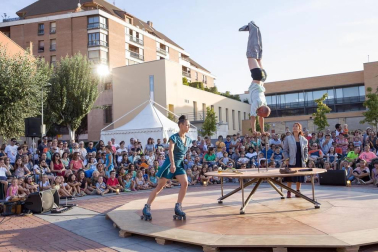 Fotos del XIII Festival de Circo de Navarra de este miércoles en Tudela.