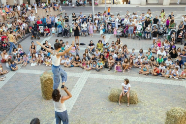 Fotos del XIII Festival de Circo de Navarra de este miércoles en Tudela.
