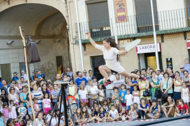 Fotos del XIII Festival de Circo de Navarra de este miércoles en Tudela.