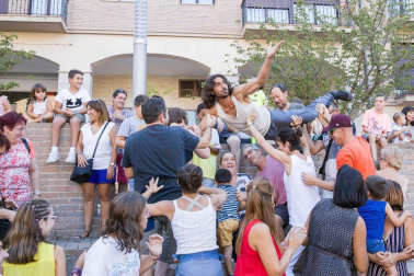 Fotos del XIII Festival de Circo de Navarra de este miércoles en Tudela.