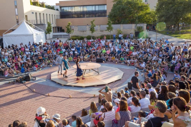 Fotos del XIII Festival de Circo de Navarra de este miércoles en Tudela.