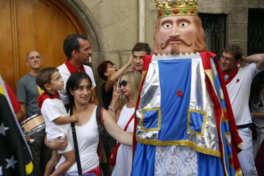 Todas las fotos del cohete de fiestas de Lumbier 2019