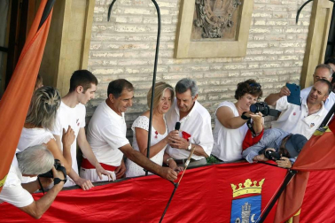 Todas las fotos del cohete de fiestas de Lumbier 2019