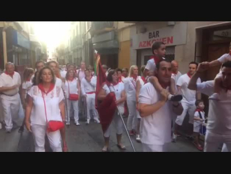Peralta celebra su Salve en honor a la Virgen de Nieva