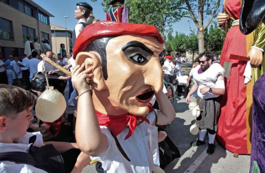 Imágenes de la gigantada de Sangüesa