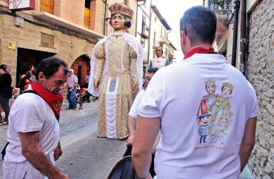 Imágenes de la gigantada de Sangüesa