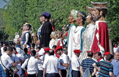 Imágenes de la gigantada de Sangüesa