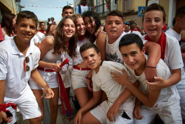 Todas las fotos del chupinazo de fiestas de Caparroso 2019