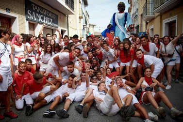 Todas las fotos del chupinazo de fiestas de Caparroso 2019